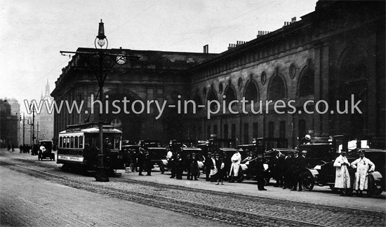 Central Station, newcastle on Tyne. c.1910